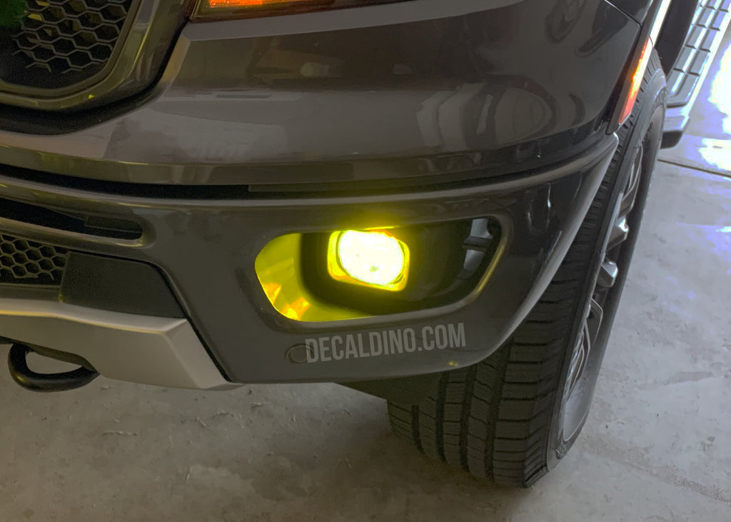 Ford Ranger 2020 Fog Light Tint Yellow